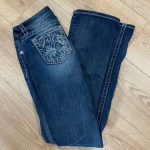 Miss Me Dark Blue Boot Cut Jeans